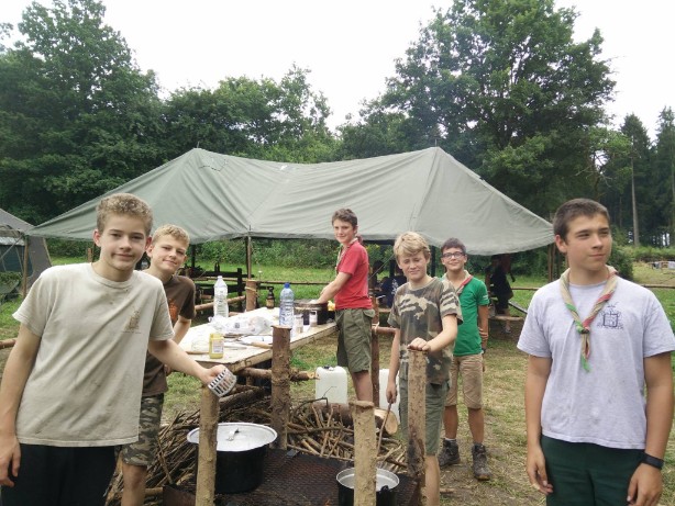 Sint-Martinus den XIIde - Kamp Bourseigne-Neuve JVK